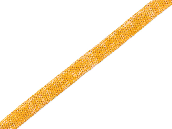 1m Flach- und Hoodiekordel Cord Me Wonderland curry-meringa uni 12mm