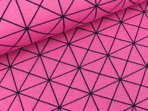 Hamburger Liebe Jacquard Wonderland Cross Square ortensia-blue navy