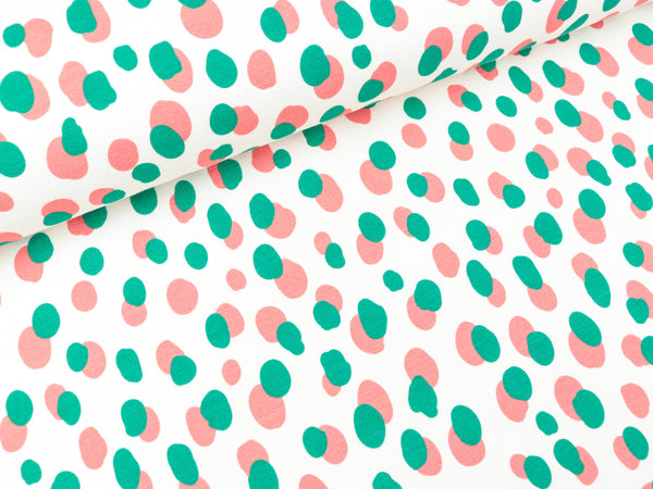 Hamburger Liebe Leichter Baumwollsweat Wonderland Sprinkles verde erba-nude auf Meringa