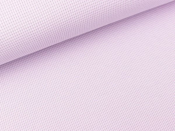 Waffeljersey Clarissa flieder uni