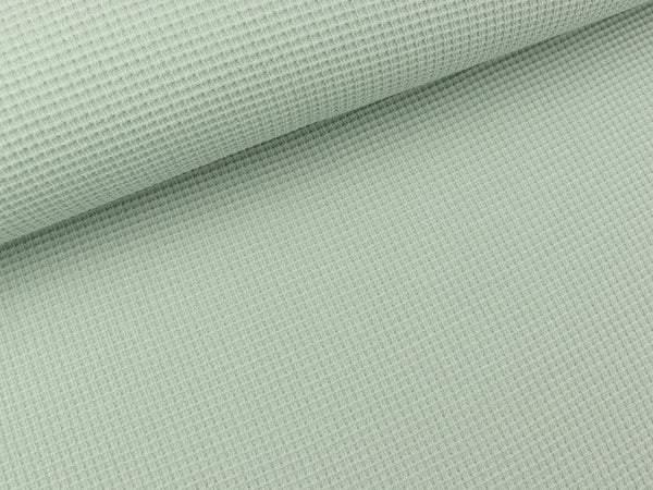 Sommer Waffeljersey Laura mint uni
