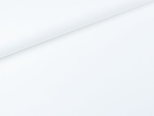 Modal Bamboo Twill weiß uni
