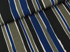Viskose Webware Antonia Streifen creme-blau-khaki-schwarz