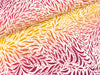 Baumwolljersey Breeze lila-beere-ocker auf Natur im Farbverlauf by Bienvenido Colorido