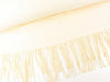 Hamburger Liebe Fringe Me Cotton Solid Colour meringa uni