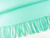 Hamburger Liebe Fringe Me Cotton Solid Colour verdino uni