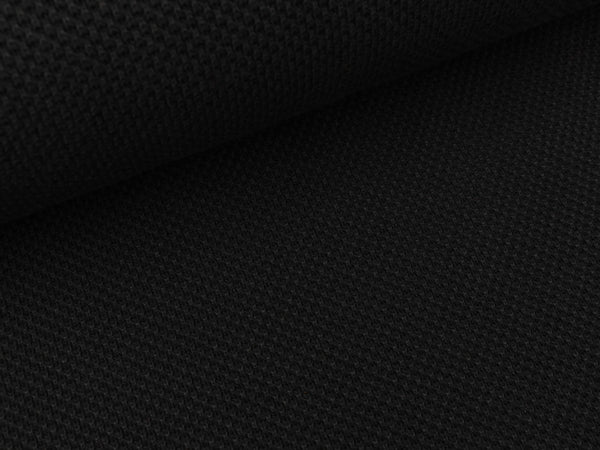 Strukturstrickstoff Skadi schwarz uni HW22/23