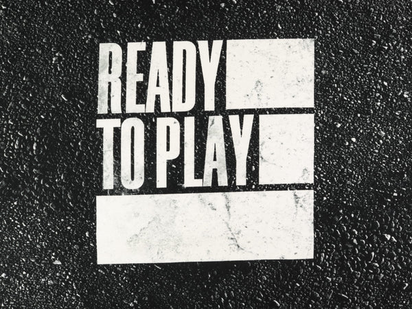 French Terry Ready to Play Asphalt by Thorsten Berger Panel 85cm