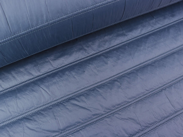 Steppstoff Dyncy Quilt jeansblau uni wattiert