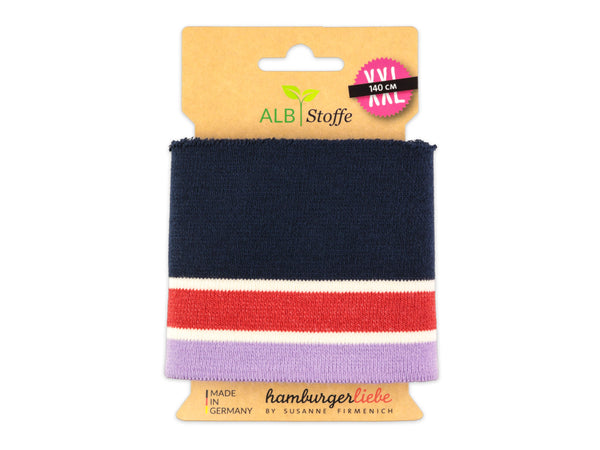 Cuff Me College Travel the World Bündchen blue navy-meringa-flamme-glicine