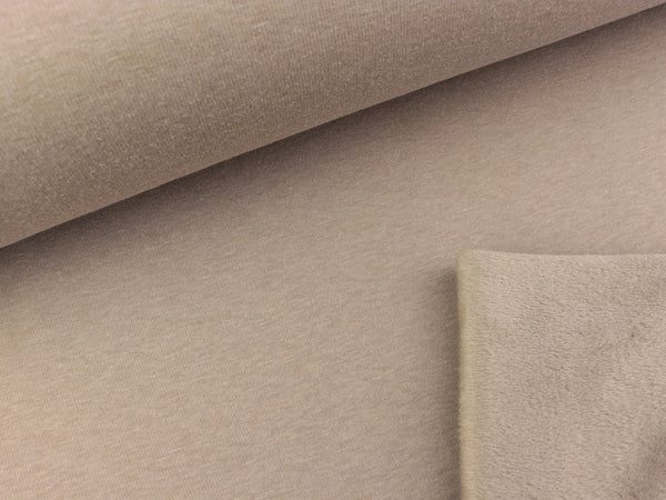 Happy Fleece taupe uni