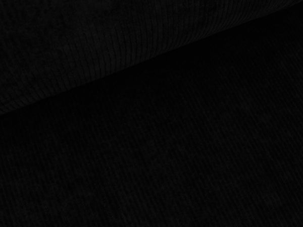 Cord Nicki Florida schwarz uni