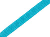 1m Flach- und Hoodiekordel Cord Me Midnight türkis uni 20mm
