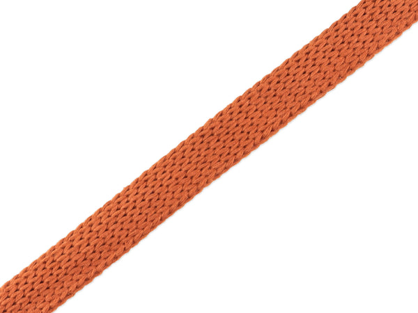 1m Flach- und Hoodiekordel Cord Me Pretty & Pure brucciato uni 20mm