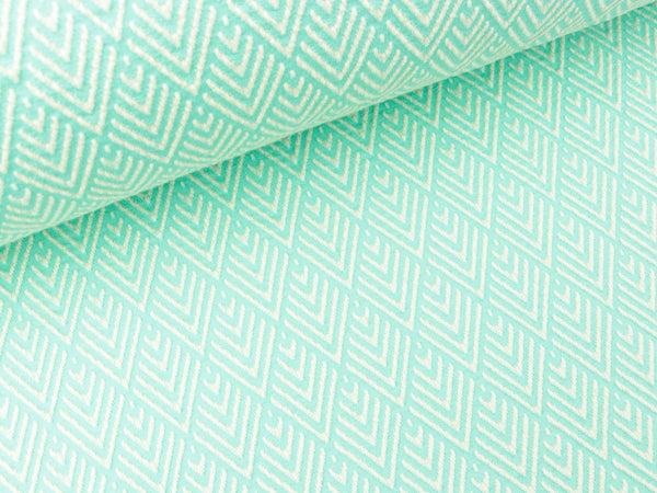 Hamburger Liebe Travel the World 3D Shingle Knit verdino-meringa