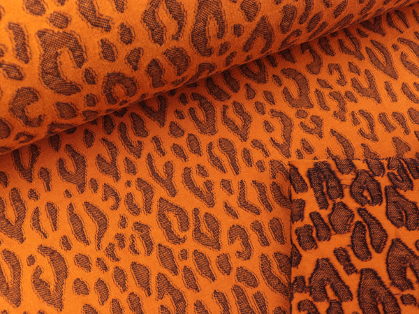 Hamburger Liebe Travel the World Scherli Jaquard Jersey Safari Fringe nepal-mokka