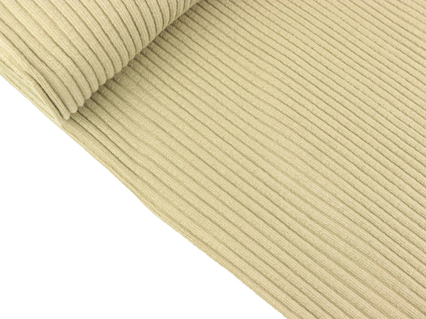 Grobstrickbündchen Heiko Rippen schilfgrün uni Schlauchware HW22/23