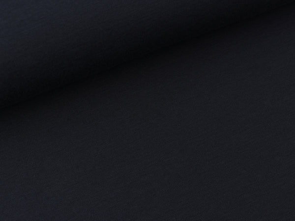 Heavy Punta di Roma Brushed Jersey dark navy