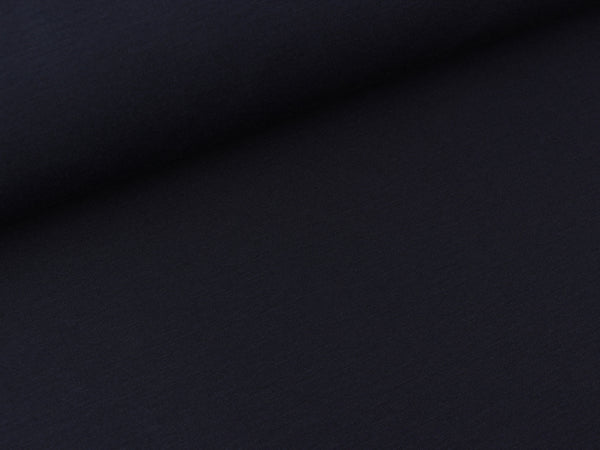 Heavy Punta di Roma Brushed Jersey navy