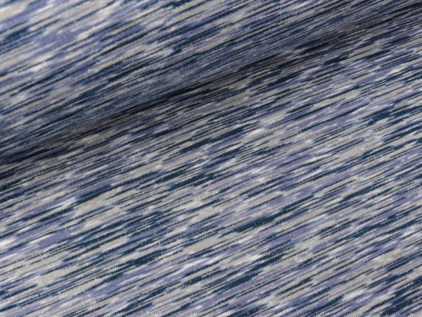 Heavy Sweat Bamboo Zoe navy meliert