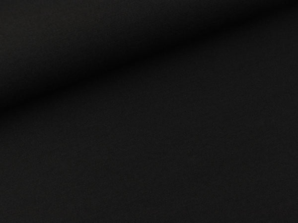 Punta di Roma Nylon Jersey schwarz uni