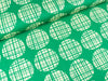 Hamburger Liebe New Cotton Satin Webware Pretty & Pure Circles verde erba-vanille