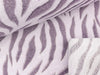 Cuddle Jacquard Fleece Zebra flieder-violett