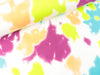 French Terry Tie Dye Print Watercolor hellviolett-multicolor auf Weiß