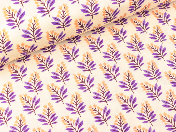 Hamburger Liebe New Cotton Satin Webware Glossy Petit Bells meringa-bunt