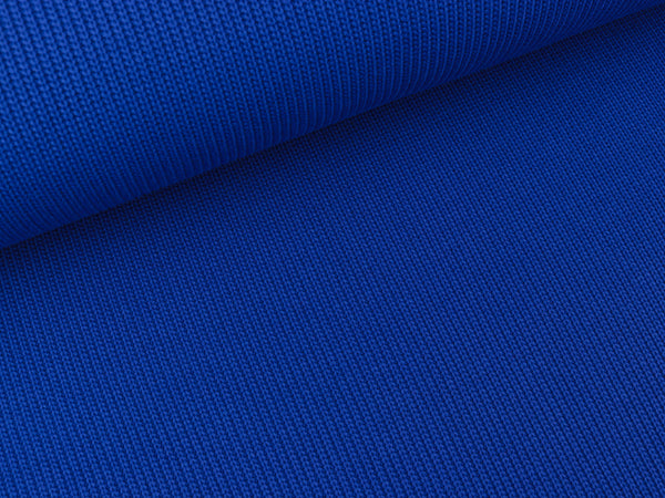 Strickstoff Mini Cable Miami  gerippt royalblau uni