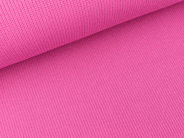 Strickstoff Mini Cable Miami  gerippt fuchsia uni