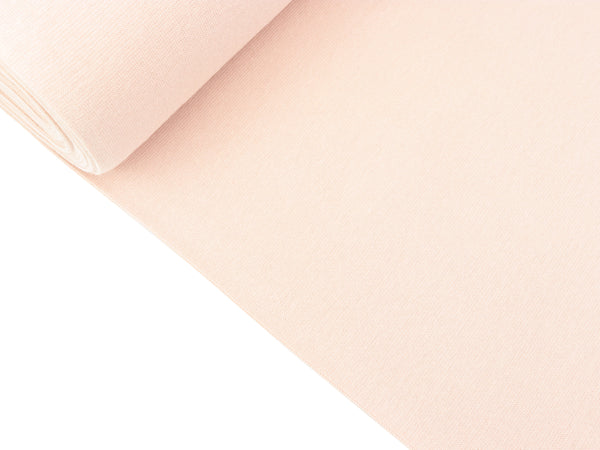 Glatte Bündchenware  poudre uni Schlauchware