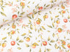 Baumwolljersey Apple Blossom bunt auf Off white Digitaldruck