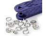 Prym 390107 Nähfrei Druckknöpfe Set mit Ring 10mm 10 Stück