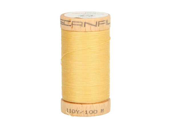 SCANFIL Nähgarn (100m) 4802 - sand - 100% Organic Cotton