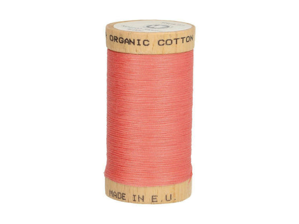 SCANFIL Nähgarn (100m) 4807 - koralle - 100% Organic Cotton