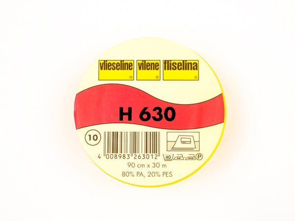 Volumenvlies H630 zum Aufbügeln weiß