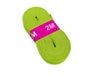 2m Gummiband 1cm breit Farbe kiwi