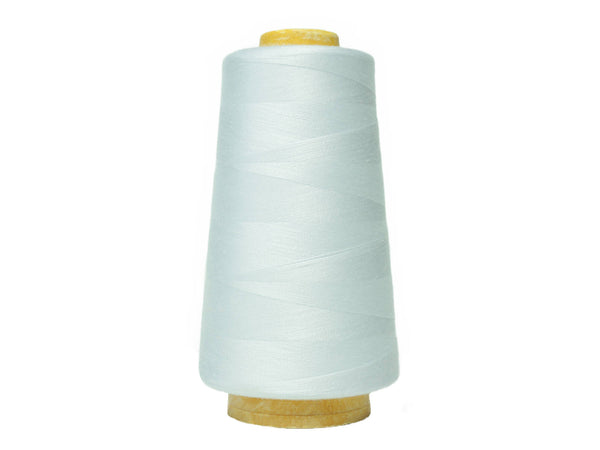 1 Rolle Overlocknähgarn Farbe Weiß 3000 Yard