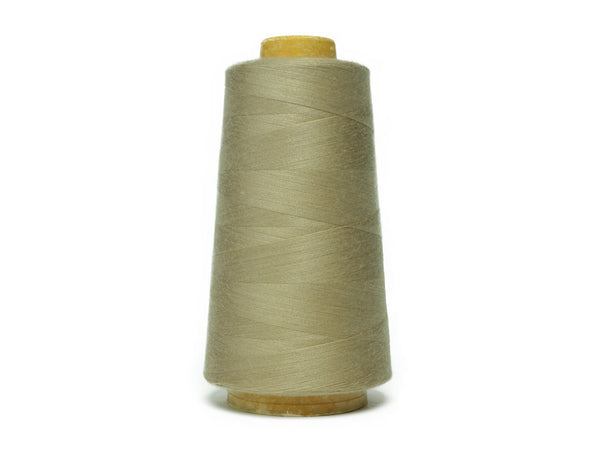 1 Rolle Overlocknähgarn Farbe Beige 3000 Yard