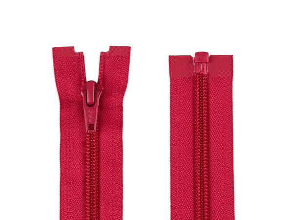 Reißverschluss teilbar Farbe pink