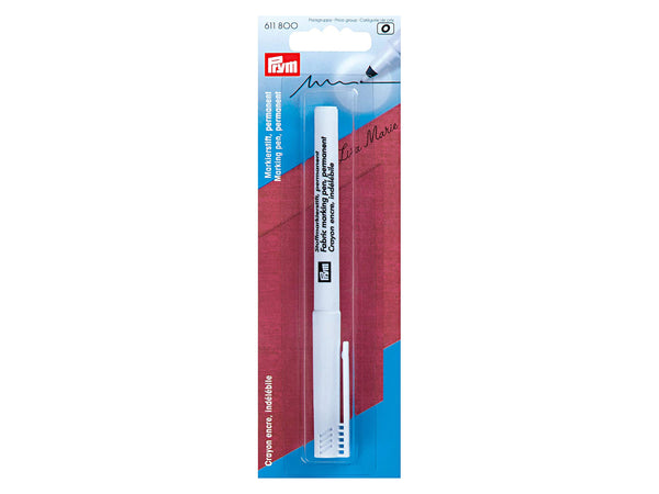 Prym 611800 Markierstift permanent extra fein schwarz 1 Stück