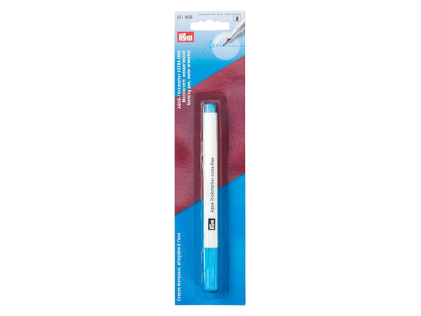 Prym 611808 Trick Marker Aqua wasserlöslich extra fein 1 Stück