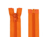 Reißverschluss teilbar Farbe orange