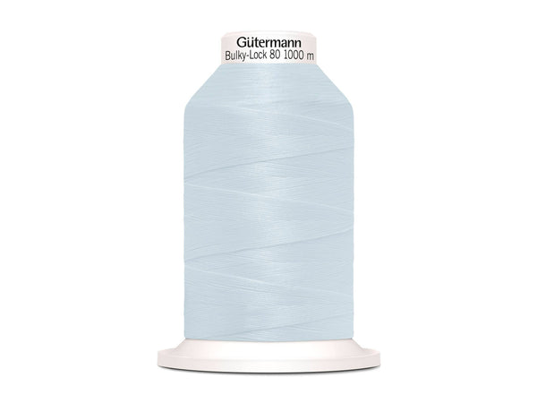 1 Rolle Gütermann Bulky-Lock Bauschgarn No.80 wasserblau 1000m