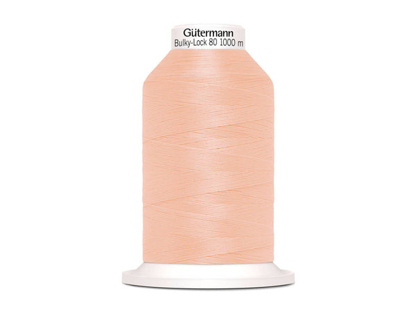 1 Rolle Gütermann Bulky-Lock Bauschgarn No.80 rosa 1000m