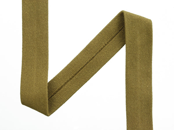 1m Jersey-Schrägband Farbe beige uni