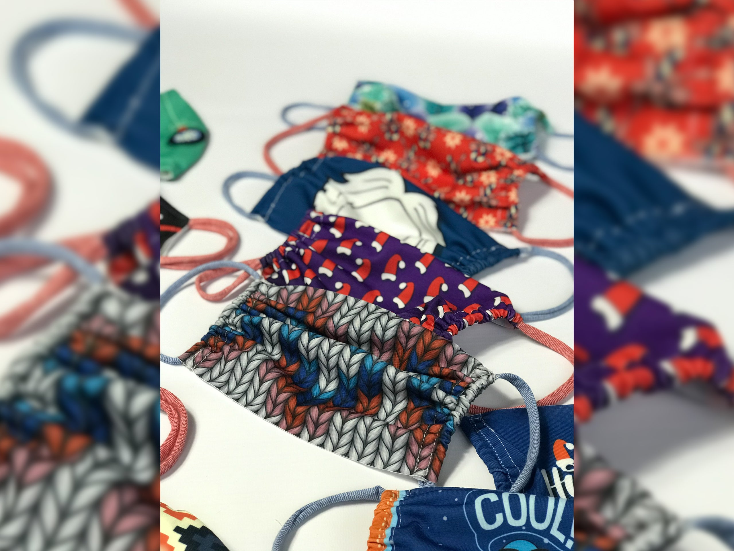 Face Mask Albstoffe Shield Pro Jersey Albstoffe Masken Stoffe