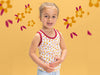 Hamburger Liebe Baumwoll Feinripp Kids Kollektion Sally and Friends Tiny Flowers bunt auf Meringa