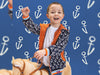 Hamburger Liebe 2 Farb-Jacquard Jersey Anchor Kids Kollektion Sea Side Anchor blue navy-weiß